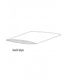 Biye Saten Katlı 022 Bordo 2 cm 25 Metre %100 Polyester