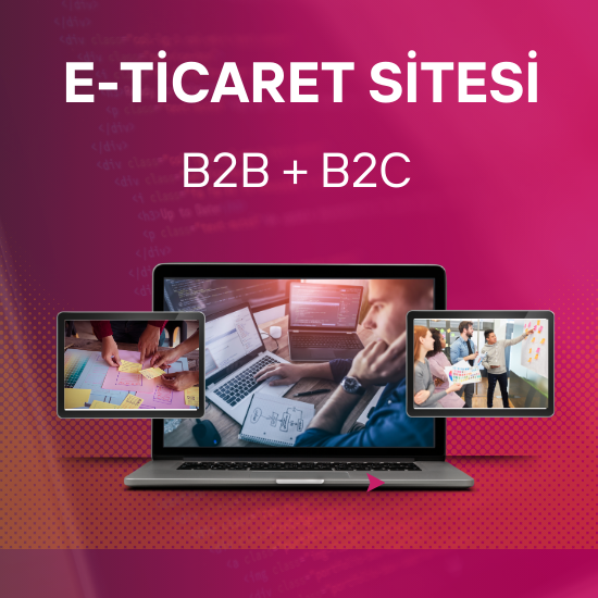 E-Ticaret Sitesi Profesyonel B2B+B2C