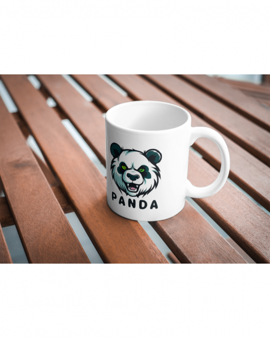 Kızgın Panda Tasarım Seramik 350 Ml Kupa Bardak