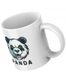 Kızgın Panda Tasarım Seramik 350 Ml Kupa Bardak