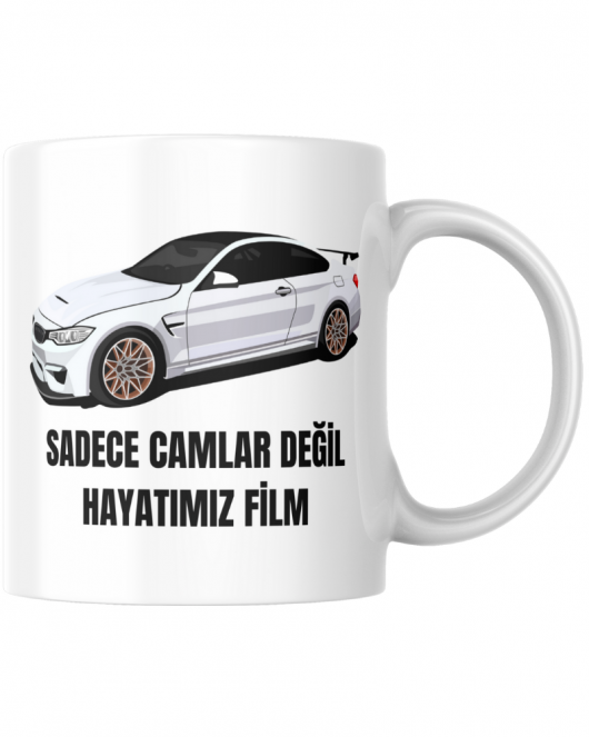 Bmw F32 Tasarım Seramik 350 Ml Kupa Bardak