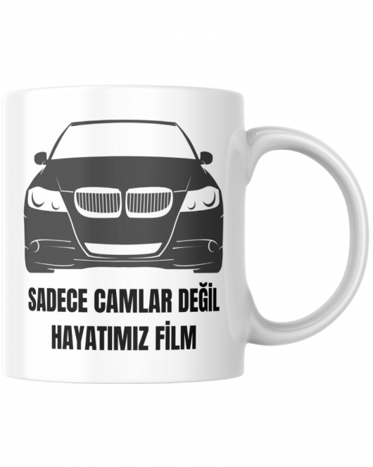 Bmw E90 Tasarım Seramik 350 Ml Kupa Bardak