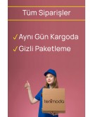 Kırmızı Fileli Jartiyer Çorabı TM1195