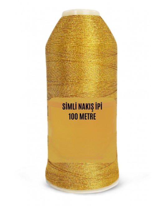 Nakış Simi 100 Metre Sarı