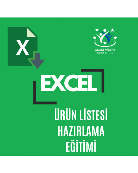 Excel ile Ürün Listesi Hazırlama Eğitimi (2 Saat)