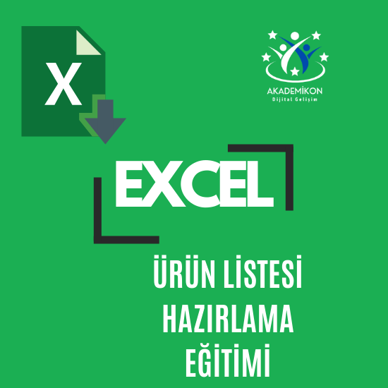 Excel ile Ürün Listesi Hazırlama Eğitimi (2 Saat)