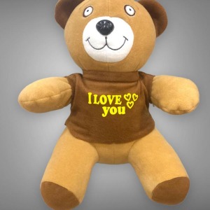 Uyku Arkadaşı Peluş Ayıcık 35 cm Kahverengi