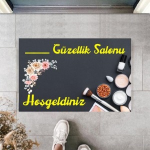Dijital Baskı Kişiye Özel İç Kapı Dekorasyon Paspas  PS11270