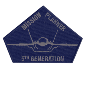 Aplike Ütü İle Yapışan Mission Planner Lacivert Arma 6 cm