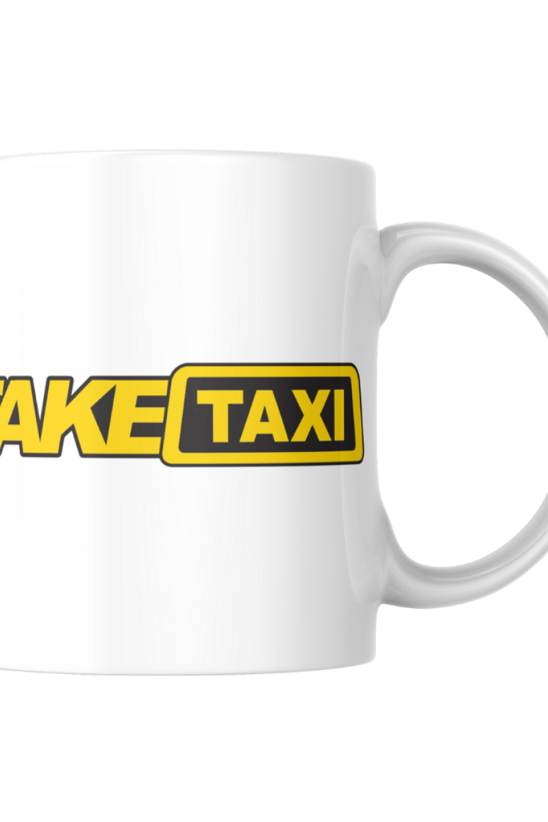 Faketaxi Tasarım Seramik 350 Ml Kupa Bardak