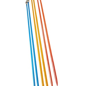 Metalize Kısa Şiş 25 cm 5 Numara (Renk Stoğa Göre)