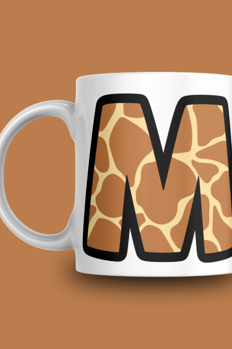 Giraffe M Harfli Kupa