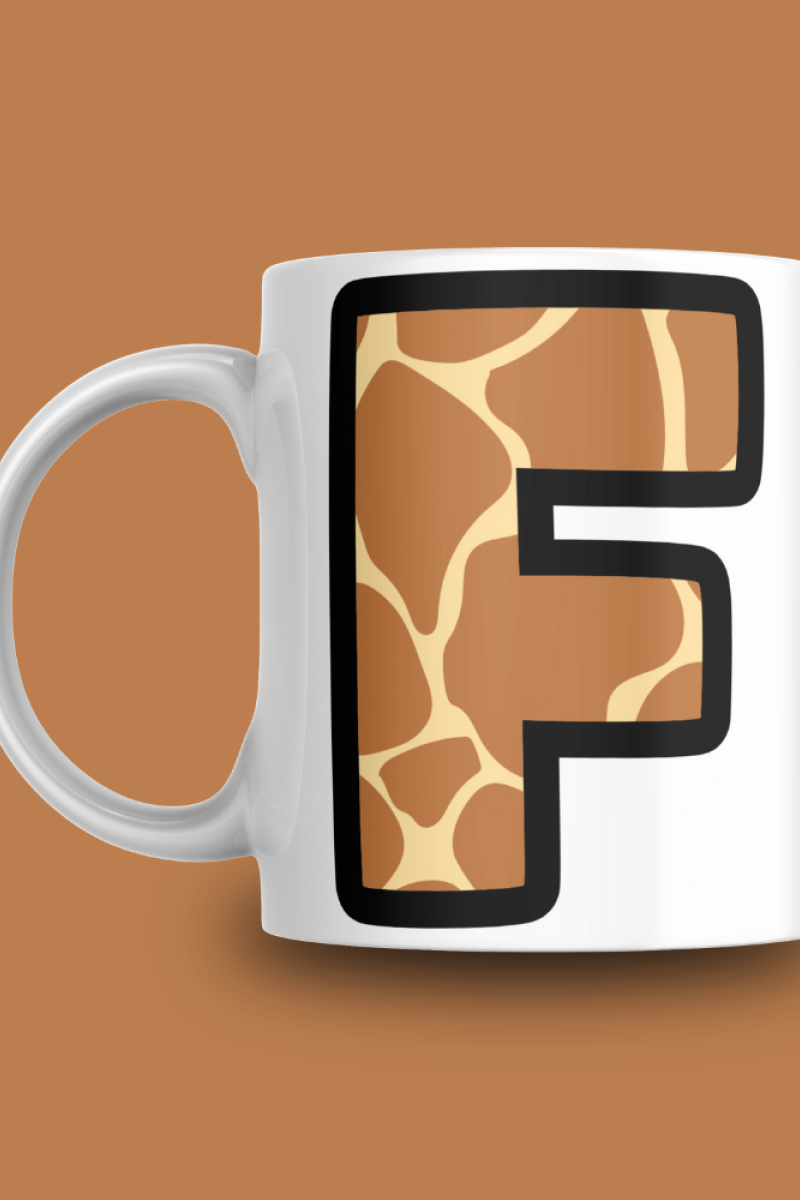 Giraffe F Harfli Kupa