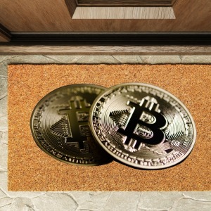 Kapı Önü Paspası Özel Tasarım Koko Model Bitcoin PK-1522