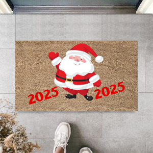 Kapı Önü Paspası Yeni Yıl 2025 Özel Tasarım Model 66