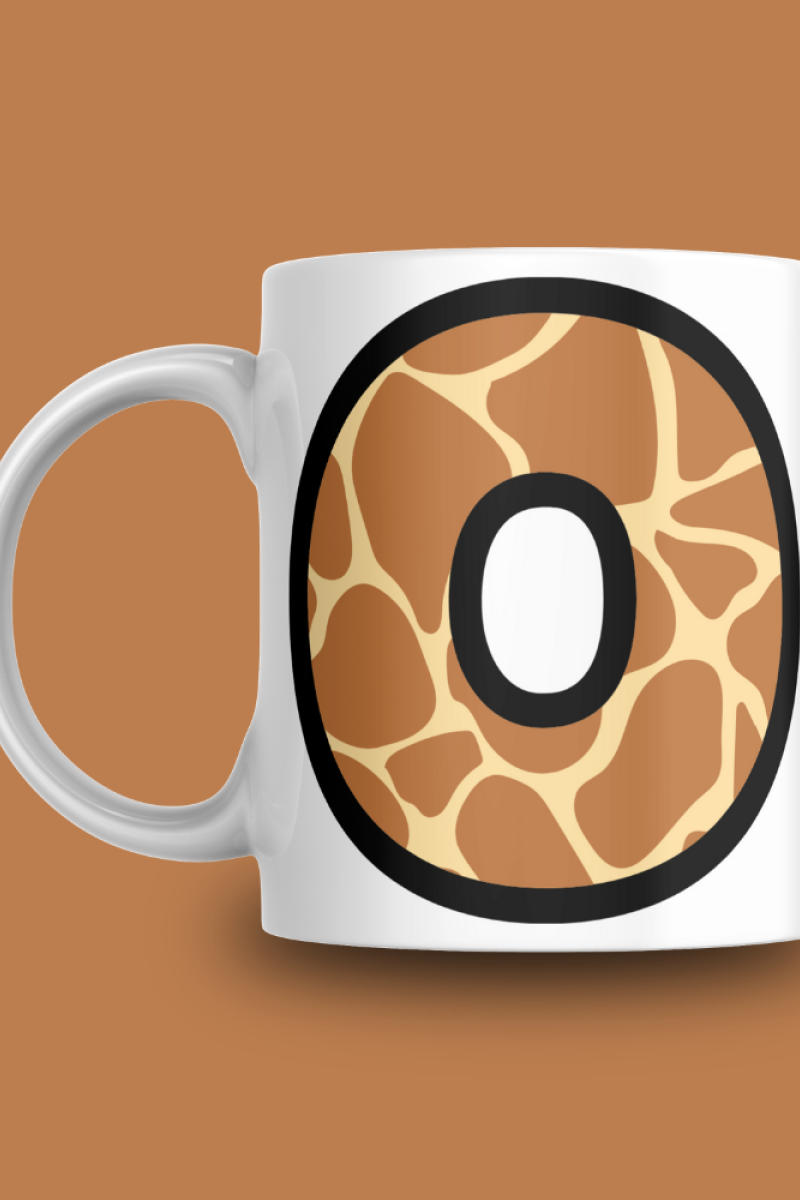 Giraffe O Harfli Kupa