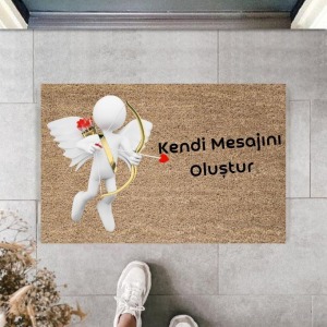 Dijital Baskı Kişiye Özel İç Kapı Dekorasyon Paspas  PS11246