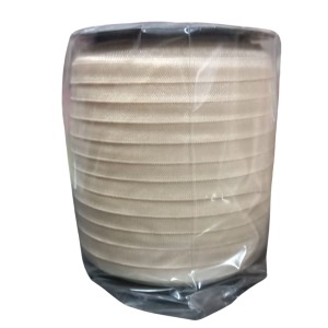 Çamaşır Lastiği Düz 1 cm  75 Metre 1 Top Krem