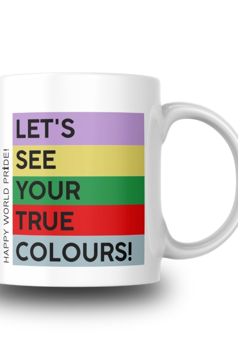 Colors Tasarım Seramik 350 Ml Kupa Bardak