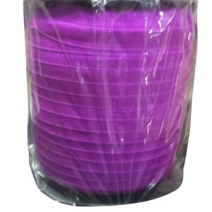 Çamaşır Lastiği Düz 1 cm  75 Metre 1 Top Mor