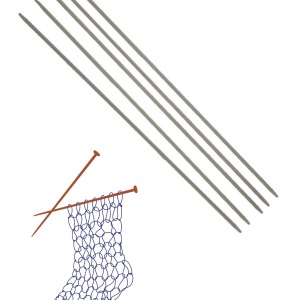 Çorap Şiş Metalize 20 cm 3,5 Numara