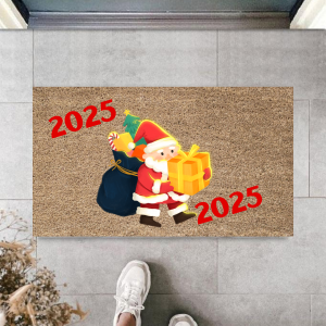 Kapı Önü Paspası Yeni Yıl 2025 Özel Tasarım Model 67