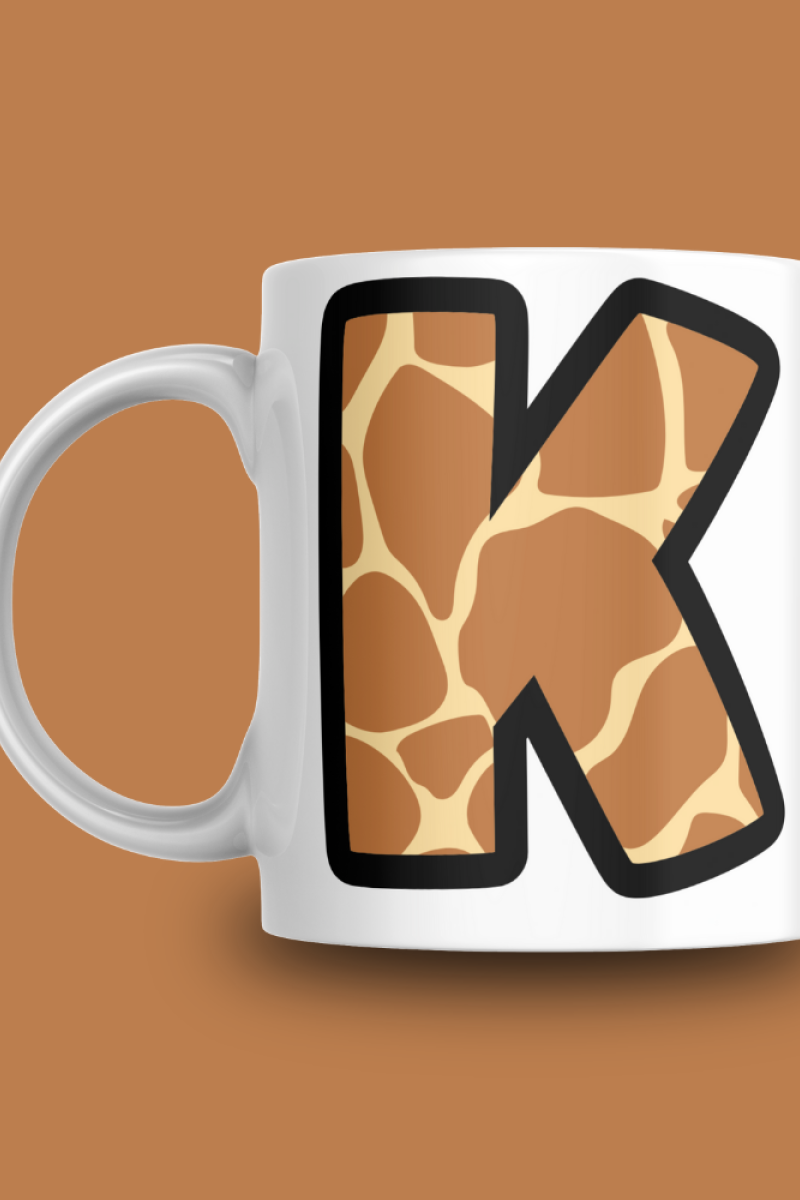 Giraffe K Harfli Kupa