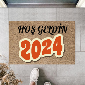 Kapı Önü Paspası Yeni Yıl Konsepti Dijital Baskı PY-175111126