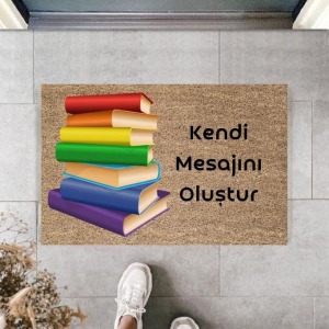 Dijital Baskı Kişiye Özel İç Kapı Dekorasyon Paspas  PS11239