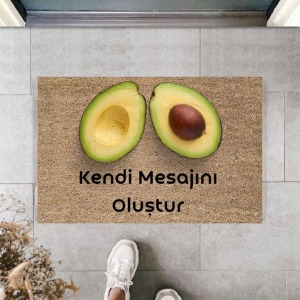 Dijital Baskı Kişiye Özel İç Kapı Dekorasyon Paspas  PS11241