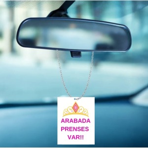 Dikiz Aynası Araba Süsü Doğum günü hediyesi renkli