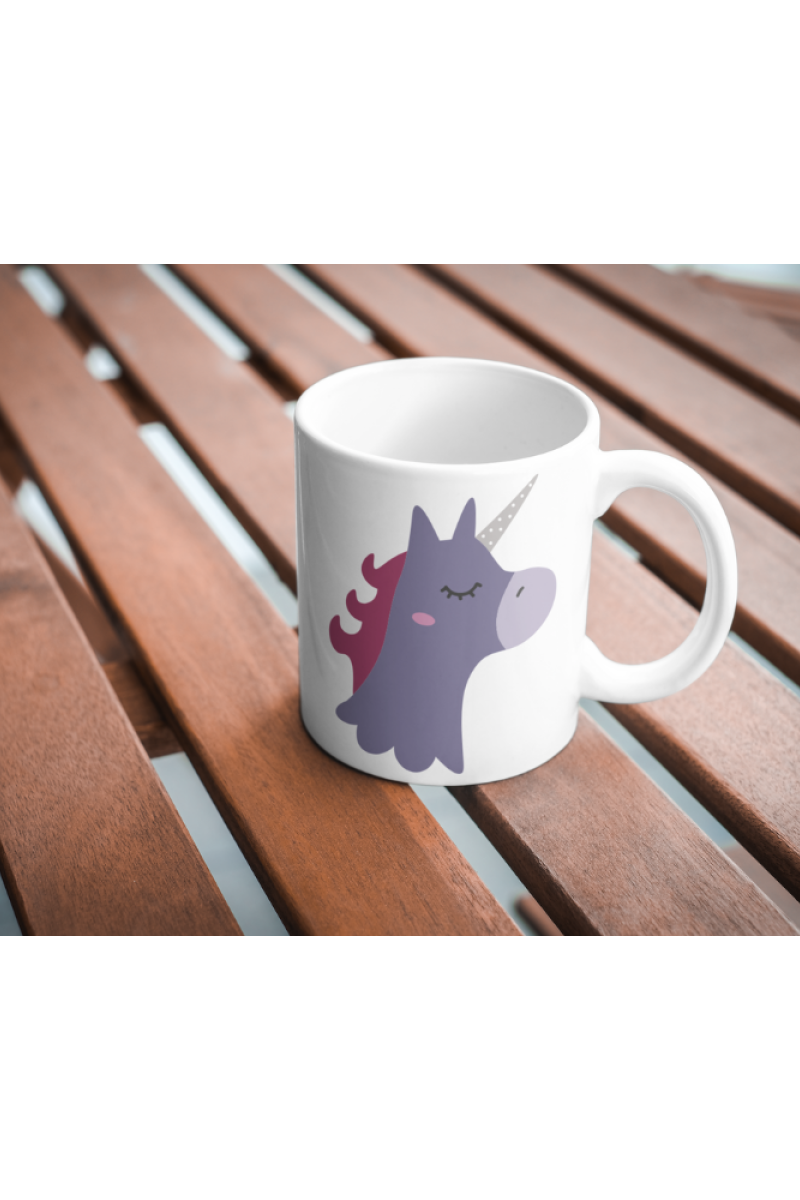 Unicorn Tasarımlı Seramik 350 Ml Kupa Bardak