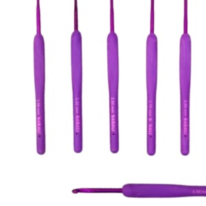Örgü Tığ Purple  5 Numara