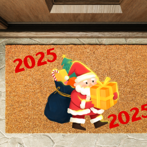 Kapı Önü Paspası Yeni Yıl 2025 Özel Tasarım Koko Model 155