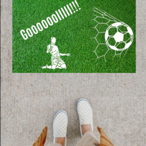 Kapı Önü Paspası Dekoratif Dijital Baskı Goooolllll P-2347