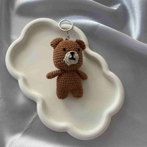 Amigurumi Anahtarlık  El Yapımı Ayıcık 10 cm