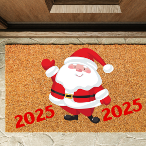 Kapı Önü Paspası Yeni Yıl 2025 Özel Tasarım Koko Model 154