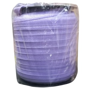 Çamaşır Lastiği Düz 1 cm  1 Metre Açık Mor