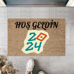 Kapı Önü Paspası Yeni Yıl Konsepti Dijital Baskı PY-175111133