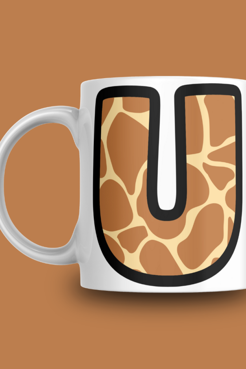 Giraffe U Harfli Kupa