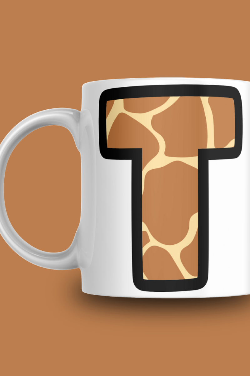 Giraffe T Harfli Kupa