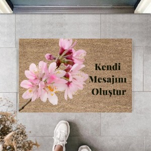 Dijital Baskı Kişiye Özel İç Kapı Dekorasyon Paspas  PS11221