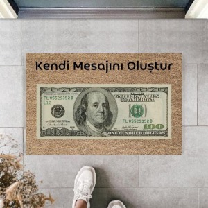 Dijital Baskı Kişiye Özel İç Kapı Dekorasyon Paspas  PS11231