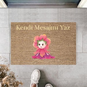 Dijital Baskı Kişiye Özel İç Kapı Dekorasyon Paspas  PS11194