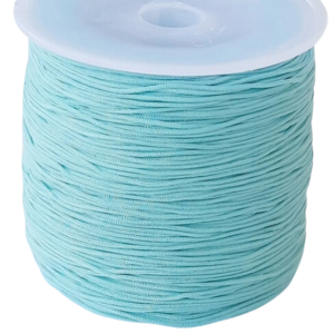 Paraşüt İpi, Bileklik-Kolye örgü ipi 1 mm 50 metre Mint