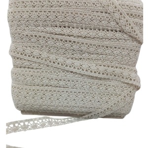 Kopanaki Dantel en 6 cm Krem 5 Metre