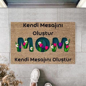 Dijital Baskı Kişiye Özel İç Kapı Dekorasyon Paspas  PS11238