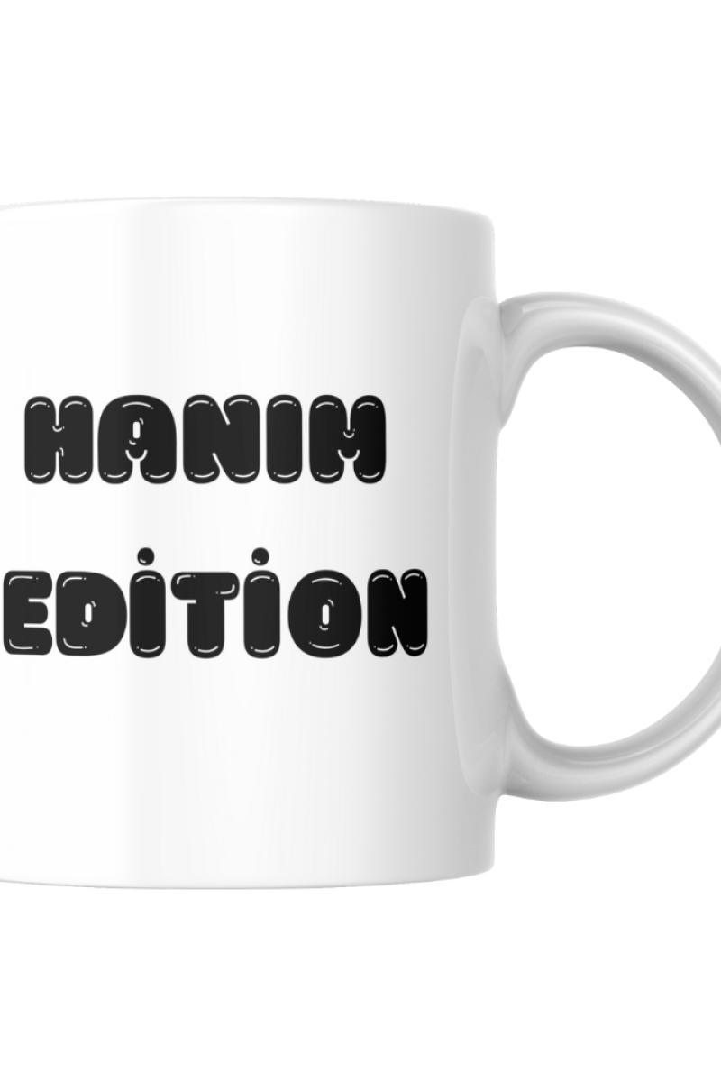 Hanım Edition Tasarım Seramik 350 Ml Kupa Bardak