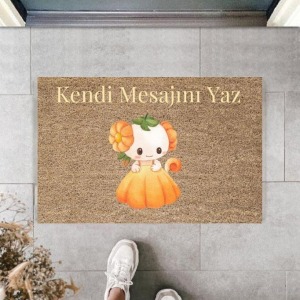 Dijital Baskı Kişiye Özel İç Kapı Dekorasyon Paspas  PS11280