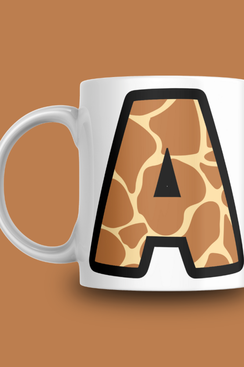 Giraffe A Harfli Kupa